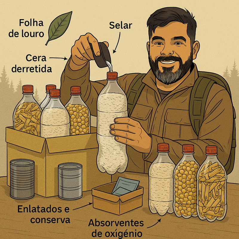 🍲 Alimentos com Longa Validade para Armazenar em Casa: O Que Ter em 2025