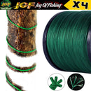 JOF 4 Strands Fishing Line 300/100M Braided PE Fishing Strong Fishing Line Multifilament Durable Fishing Line Tool