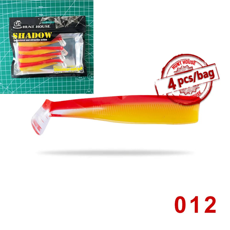 Hunthouse Black Minnow 7g/12g/25g/40g/60g/90g/120g Easy Shiner Fishing Lure Soft Lure Jig Bait Bass Pike Fishing Leurre Souple