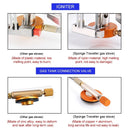 Fogão a gás portátil dobrável para camping, ideal para mochileiros, turistas, para cozinhar, fazer trilhas e piqueniques. 3500W