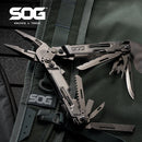SOG 21 in 1 PowerAccess Multifunctional Folding Tactical Pliers EDC Pocket Multitoos Outdoor Survival Camping Supplies-PA2002-CP