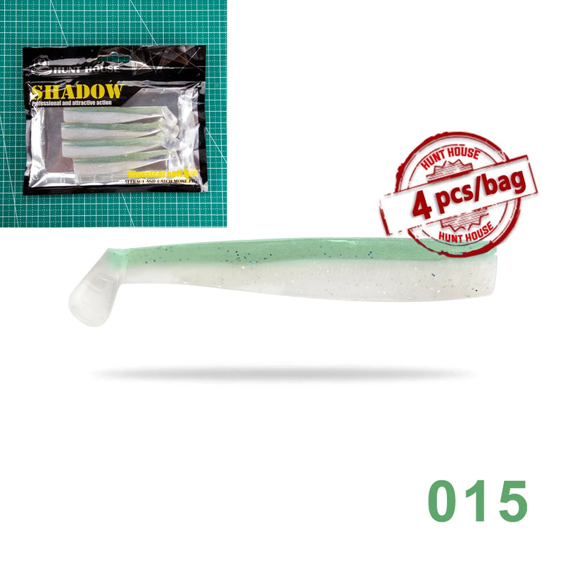 Hunthouse Black Minnow 7g/12g/25g/40g/60g/90g/120g Easy Shiner Fishing Lure Soft Lure Jig Bait Bass Pike Fishing Leurre Souple