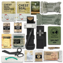 Rhino Rescue Trauma Kit,Combat Survival Gear Medical Kit,Tactical for Emergency First Aid, IFAK Refill Supplies