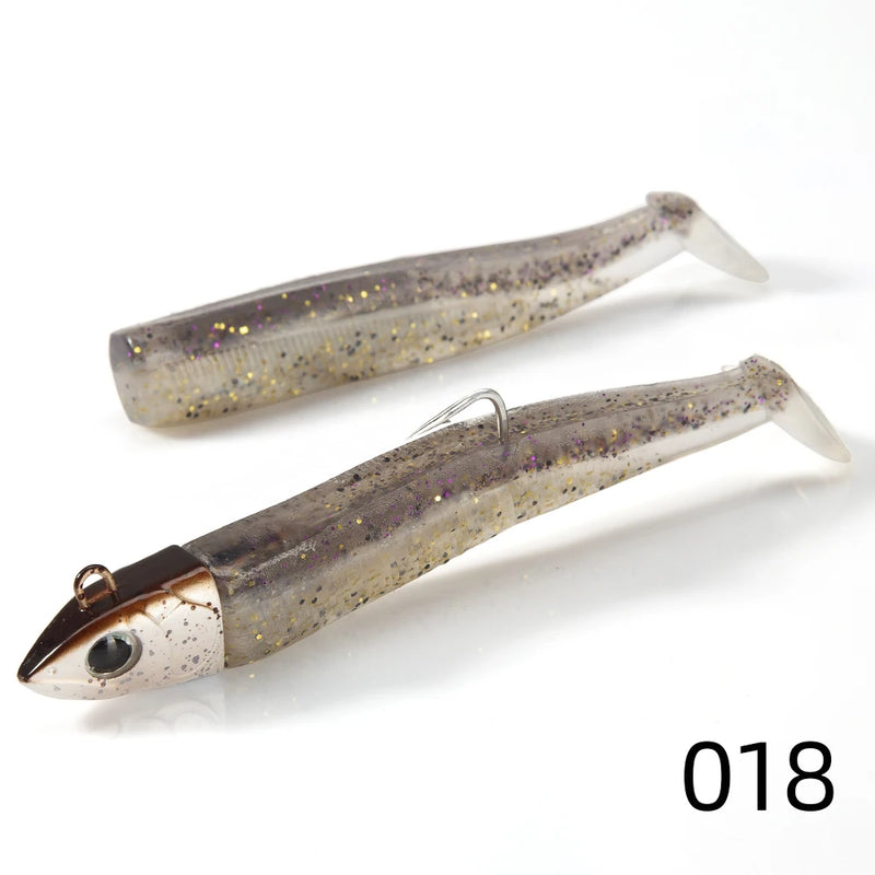 Hunthouse Black Minnow 7g/12g/25g/40g/60g/90g/120g Easy Shiner Fishing Lure Soft Lure Jig Bait Bass Pike Fishing Leurre Souple