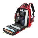 Kits de primeiros socorros, mochilas de resgate de emergência, kits de sobrevivência para camping ao ar livre com grande capacidade e armazenamento organizado, kits médicos.