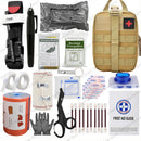 Outdoor Survival First Aid Kit with Molle Bag Medical Emergency IFAK Military Tourniquet Bleeding Control Israel Bandage
