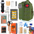 Survival Gear with Molle System Survival Kit First Aid Compatible Bag Earthquake Outdoor IFAK EDC Hiking Hunting Gifts for Men