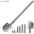 Outdoor Tactical Camping Multitool Shovel Folding Lifter Mounted Shovel Fishing snowflake multi Camping survival Military Tool