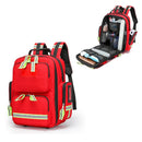Kits de primeiros socorros, mochilas de resgate de emergência, kits de sobrevivência para camping ao ar livre com grande capacidade e armazenamento organizado, kits médicos.