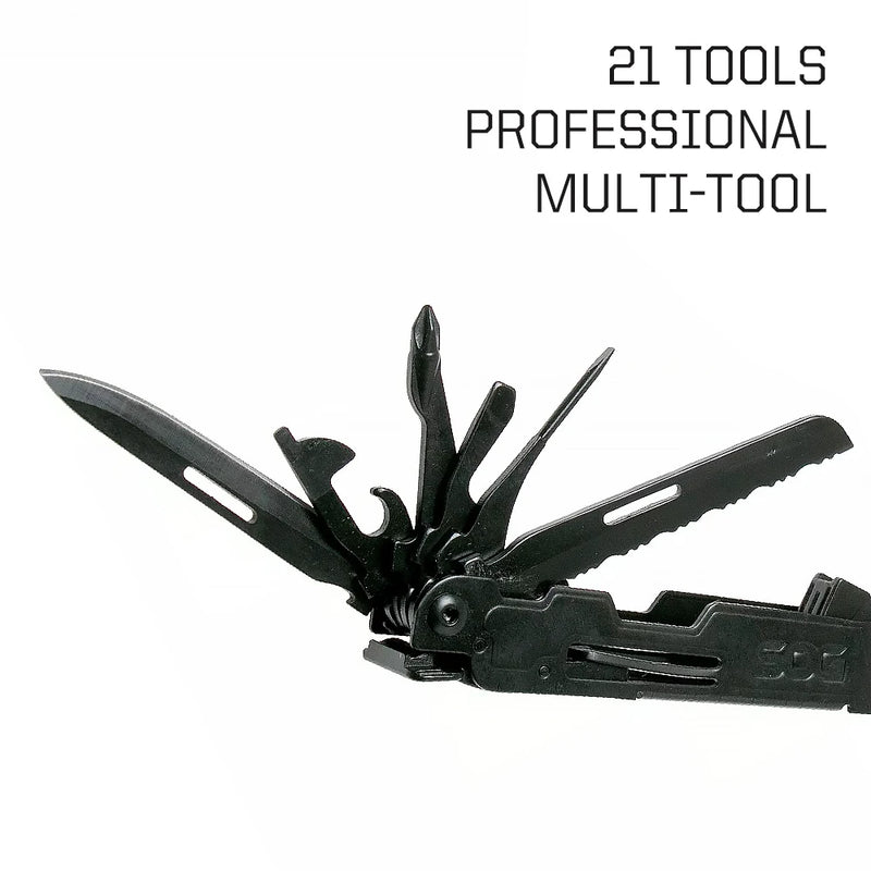 SOG 21 Tools PowerAccessDeluxe Multi-tool Folding Pliers Pocket Knives Portable Tactical EDC Outdoor Camping Survival Multi Tool