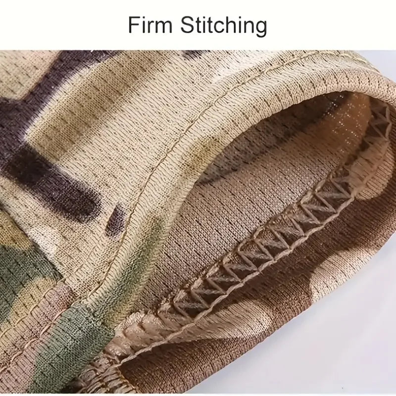 Balaclava camuflada para ciclismo, máscara facial completa para esportes ao ar livre, caça, caminhadas, esqui, máscara interna para capacete de motociclismo.