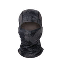 Balaclava camuflada para ciclismo, máscara facial completa para esportes ao ar livre, caça, caminhadas, esqui, máscara interna para capacete de motociclismo.