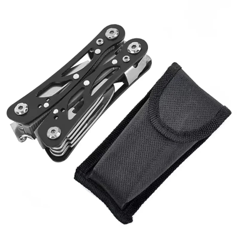 Folding Multi-tool Pocket Knife Pliers Mini Portable Fold Outdoor Hunting Rescue Survival Tactical Multipurpose Repair Tool