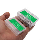 50pcs/Box Barbed High Carbon Steel Fishing Hooks Sea Worm Carp Single Circle Hook Set Fly Fishing Accessories Tackle  Fishhook