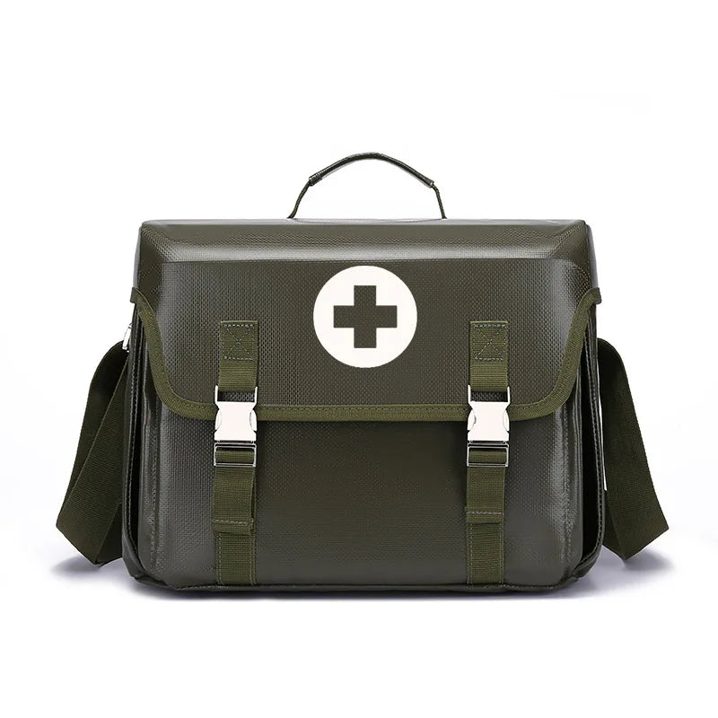 Outdoor Empty First Aid Kit Medical Kit Rescue Survival Kit Family Doctor Visiting Bag Waterproof Wear-resistant Medical Kit