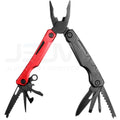 14 in 1 Tactical Multi-functional with Folding Pliers Bottle Opener Knife - EDC Pocket Gear for Outdoor Hiking Camping Survival