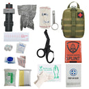 Survival First Aid Kit Survival full set Molle Outdoor Gear Emergency Kits Trauma Bag Camping Hiking IFAK Adventures