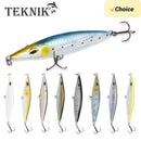 Teknik Fishing Lure 2024 Floating Pencil Bait 90/110/130mm Stickbait Asturies Wobbler Topwater asturie Lures for seabass bonitos