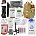 Outdoor Survival First Aid Kit with Molle Bag Medical Emergency IFAK Military Tourniquet Bleeding Control Israel Bandage